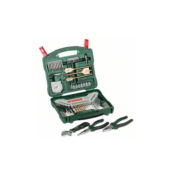 BOSCH 70-delni X-Line set kofera za pribor i klešta - 2607017197