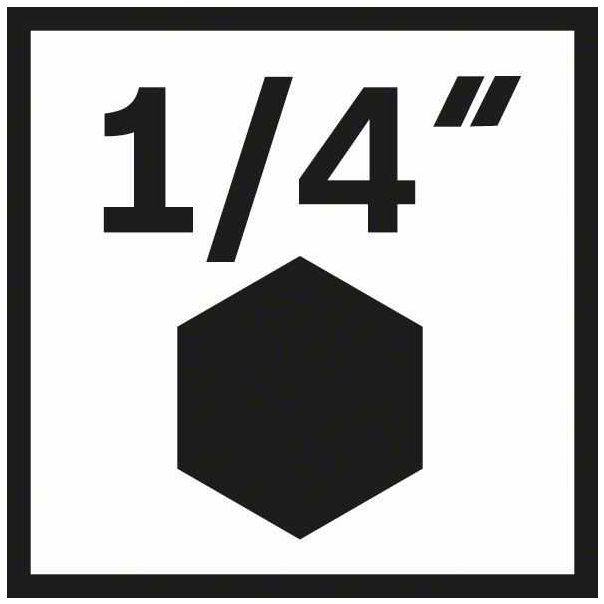 BOSCH Adapter za umetke nasadnih ključeva 2608551107, 1/2