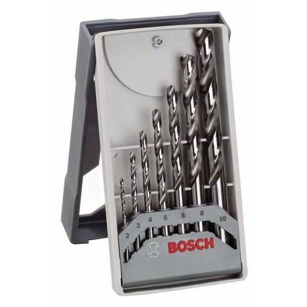 BOSCH Set burgija za metal 7/1 Mini-X-Line HSS-G, 135°, 2–10 mm - 2608589295