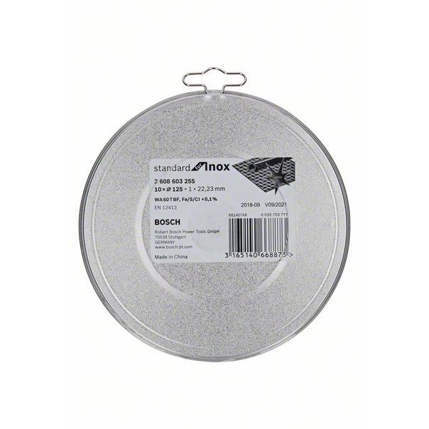 BOSCH Ravna rezna ploča Standard for Inox - Rapido - 2608603171