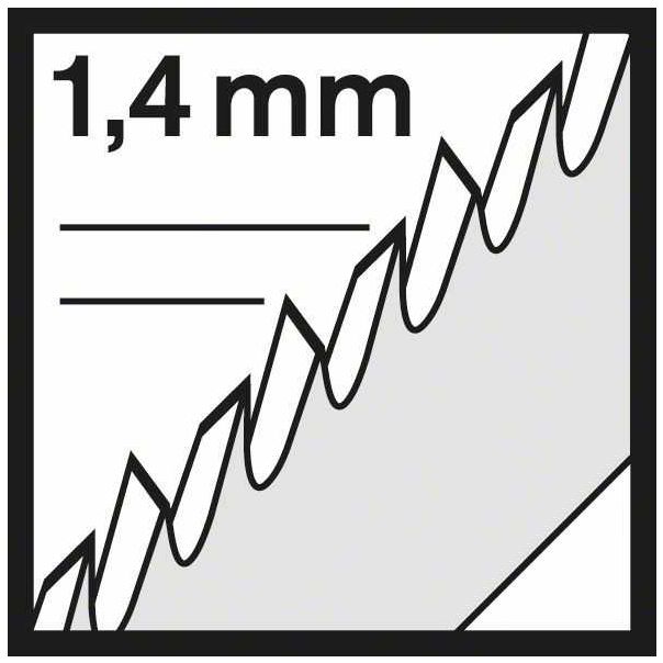 BOSCH List ubodne testere T 101 AO Clean for Wood 3/1 - 2608630559