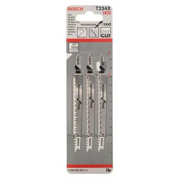 BOSCH List ubodne testere T 234 X Progressor for Wood 3/1 - 2608633523