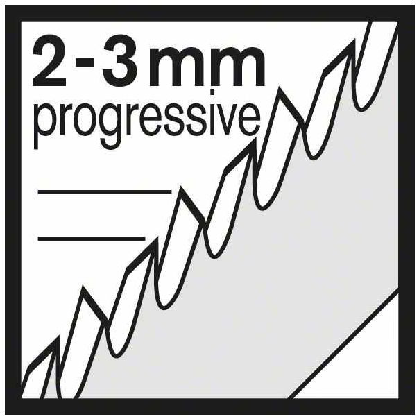 BOSCH List ubodne testere T 234 X Progressor for Wood 3/1 - 2608633523