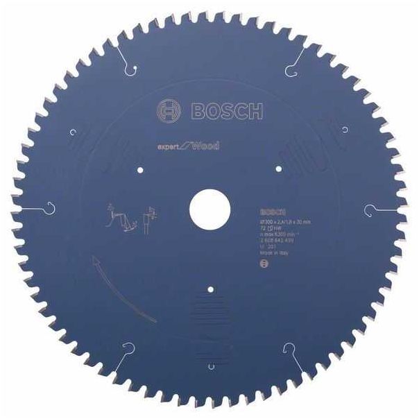 BOSCH List kružne testere Expert za drvo 300 x 30 x 2,4 mm, 72 2608642499 - 2608642499