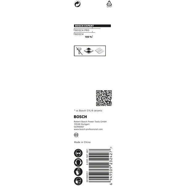 BOSCH HardCeramic burgija od 6x90 mm EXPERT HEX-9 - 2608900590