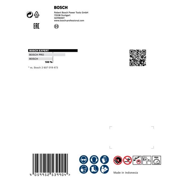 BOSCH Dijamantska rezna ploča od 125 x 22,23 x 1,4 x 10 mm Expert Hard Ceramic - 2608900655