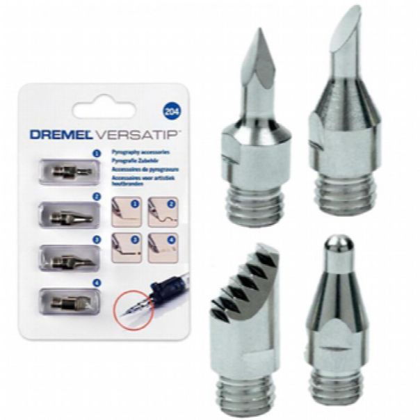 DREMEL Set pribora za pirografiju Versa Tip 204 26150204JA - 26150204JA