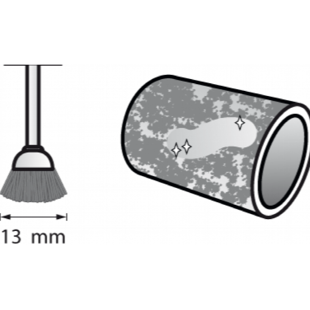 DREMEL Četka od ugljeničnog čelika od 13 mm 442 26150442JA - 26150442JA