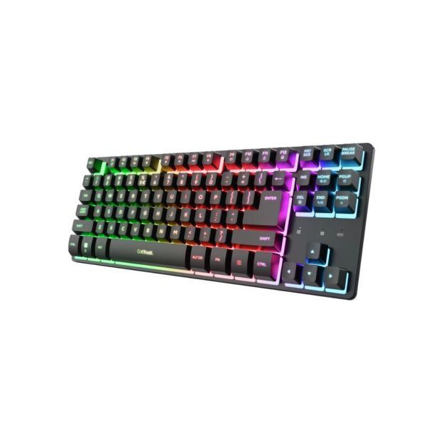 TRUST Tastatura GXT 831 Thado Wireless TKL set/US/crna - EP3081659