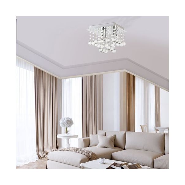 Rabalux Plafonjera Corinna E14 3x MAX 40W hrom (2617) - 2617