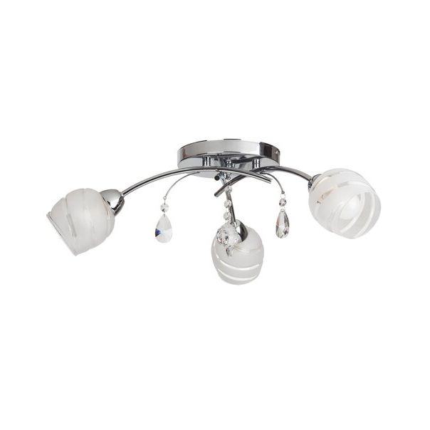 Rabalux Plafonjera Melissa E14 3x MAX 60W hrom (2621) - 2621