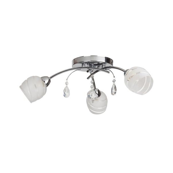 Rabalux Plafonjera Melissa E14 3x MAX 60W hrom (2621) - 2621
