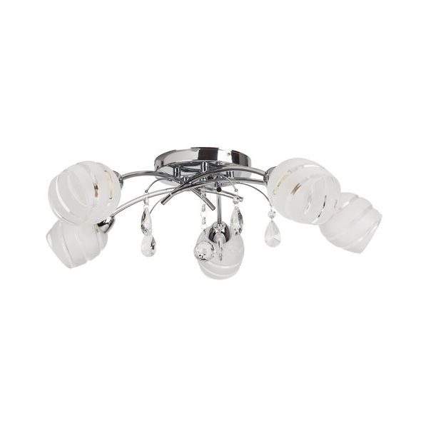 Rabalux Plafonjera Melissa E14 5x MAX 60W hrom (2622) - 2622