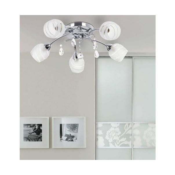 Rabalux Plafonjera Melissa E14 5x MAX 60W hrom (2622) - 2622