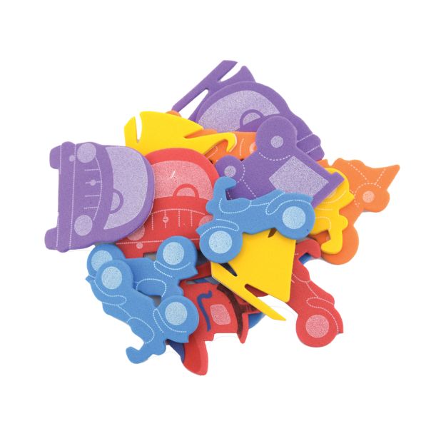 UNI LINE Dekorativna vozila eva pena 52x44,52x50mm 18kom unl-0888 - 26277-1