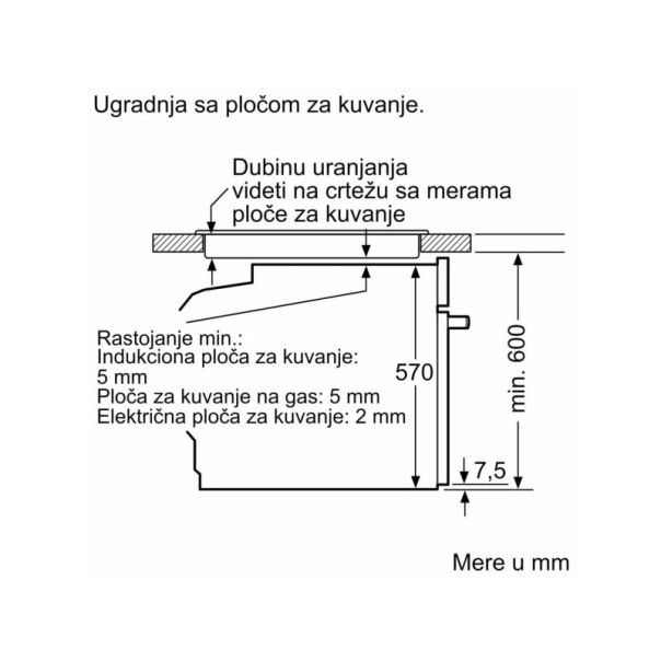 BOSCH Ugradna rerna HBG536ES3 - HBG536ES3