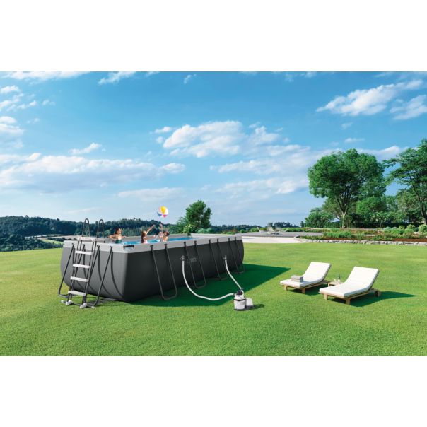 INTEX Bazen sa metalnim okvirom i peščanom pumpom 549 x 274 x 132 cm, 26356NP - 26356NP