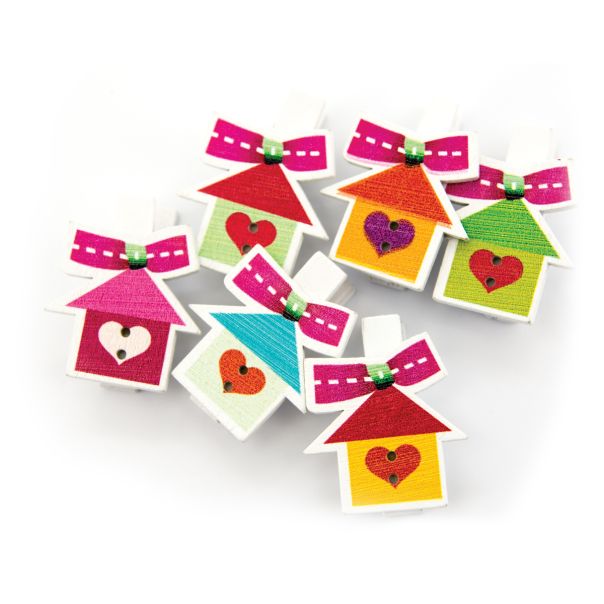 UNI LINE Dekorativne štipaljke 6/1 8x35mm unl-0997 - 26423