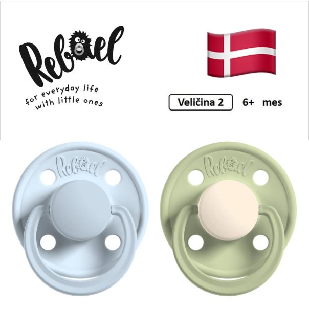REBAEL cucle, 6+ mes, 2 komada, Plava, RBL26662992 - EP3220053