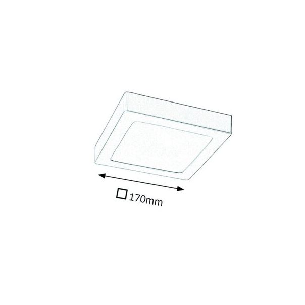 RABALUX Ugradna rasveta Lois LED 12W - 2667