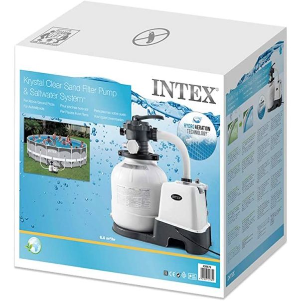 INTEX Pumpa za bazen qx2100 sand filter pump & saltwater system (220v) - 26676