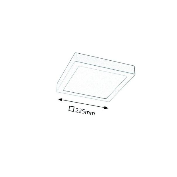 RABALUX Ugradna rasveta Lois LED 18W - 2668