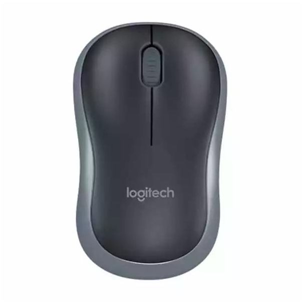Bežični miš Logitech M185 1000dpi, sivi optički - 5099206027282