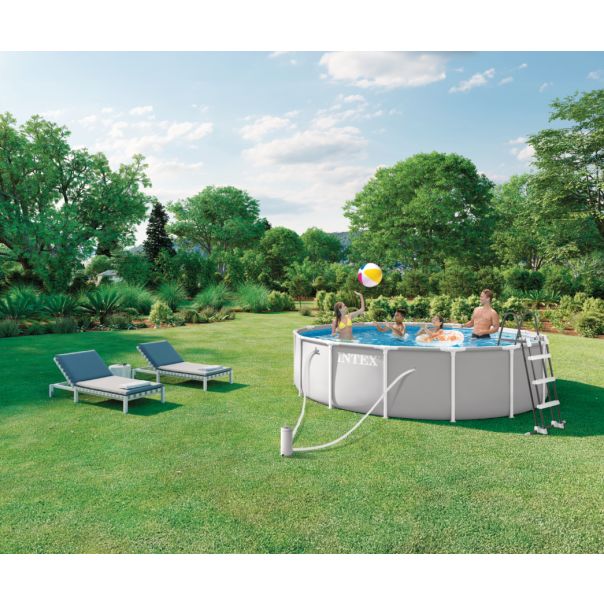 INTEX Porodični bazen sa metalnim okvirom 457 x 107 cm, 26724ND - 26724ND