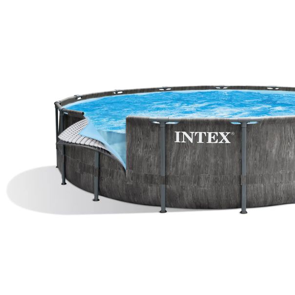 INTEX Bazen GreyWood 457 x 122 cm, 26742NP - 26742NP