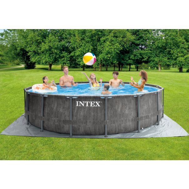 INTEX Bazen GreyWood 457 x 122 cm, 26742NP - 26742NP
