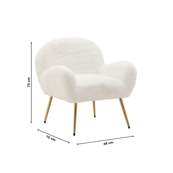 ENA Fotelja 68x66x70/43 cm - 26746