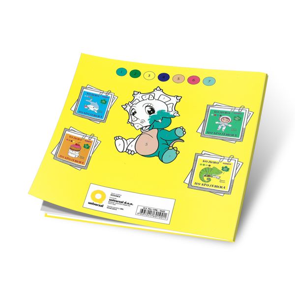 OCTOPUS Bojanka bojimo po brojevima čudna šuma - 26757