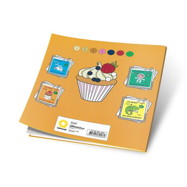 OCTOPUS Bojanka bojimo po brojevima - Slatki svet - 26759-1