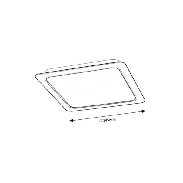 RABALUX Ugradna rasveta Shaun LED 12W - 2683