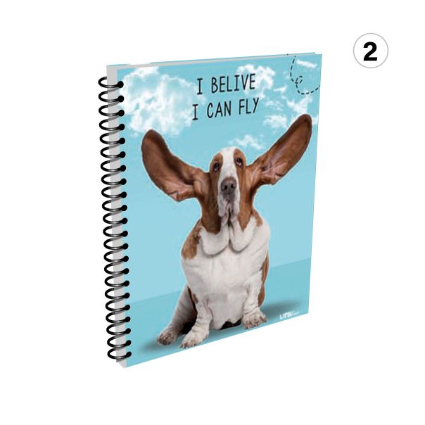 OCTOPUS Blokčić spirala A6 60l unl-0973 - 26948