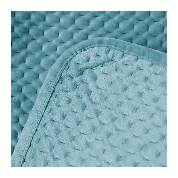 DEKOR DOM Prekrivač Velluto 160x220cm, petrol - 023906