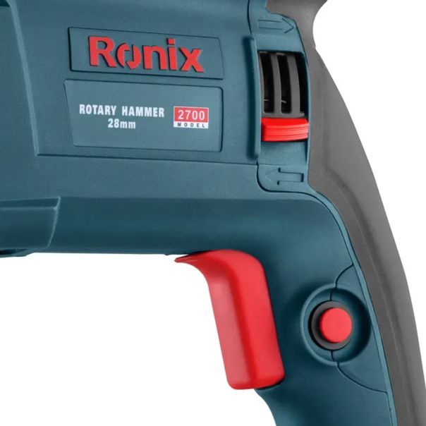 RONIX Čekić bušilica 4-F 28mm SDS-Plus SET 2700 BMC 850W/3.5J - 2700RX
