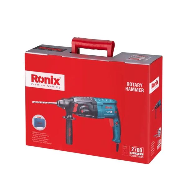 RONIX Čekić bušilica 4-F 28mm SDS-Plus SET 2700 BMC 850W/3.5J - 2700RX