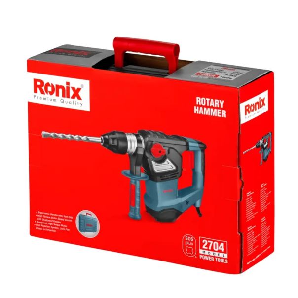 RONIX Čekić bušilica 3-F 36mm SDS-Plus SET 2704 BMC 1600W/7J - 2704RX