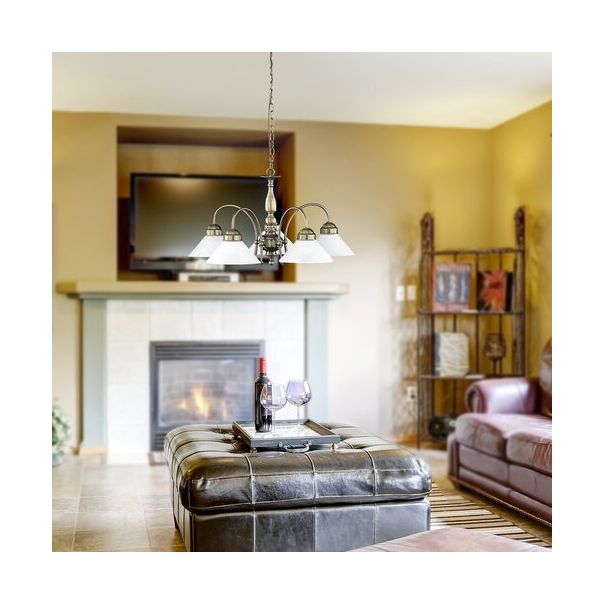 Rabalux Luster Marian E27 5x MAX 60W bronzana (2705) - 2705