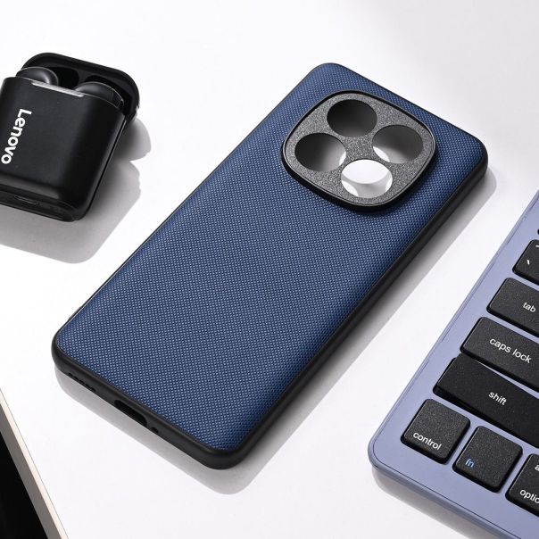 Maska za Xiaomi Redmi Note 14 Pro Plus tamno plava Teracell Scrub - 221219