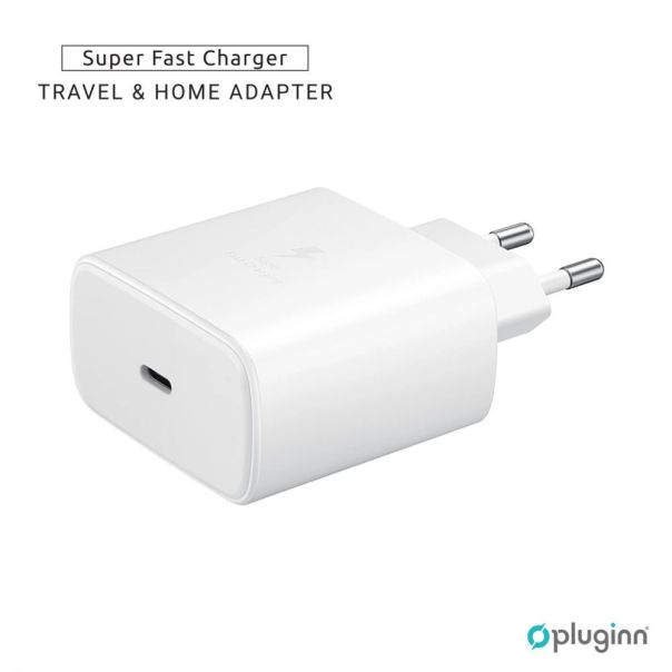 Kucni Punjac Pluginn AJ-45 PD Fast 45W redizajn za Samsung CE beli - EP3268085
