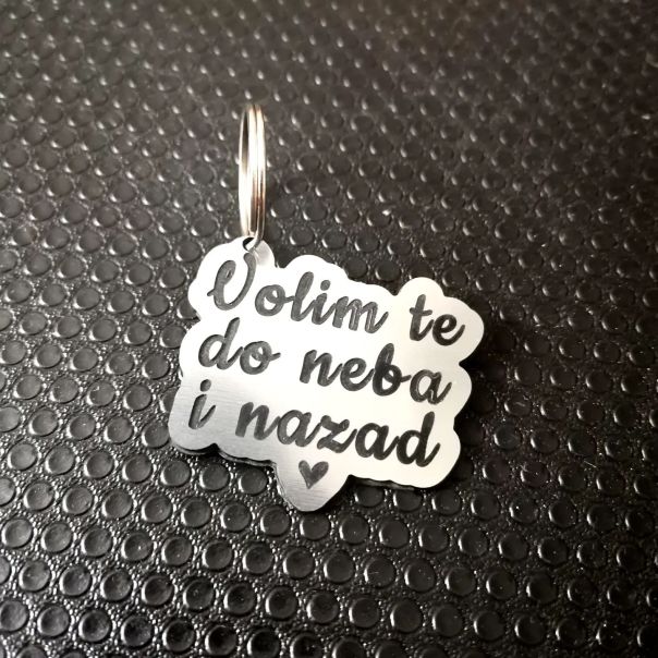 Happy Pumpkin Privezak za ključeve Volim te do neba i nazad P472 - P472