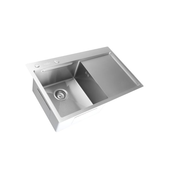 SANDONNA Inox sudopera sa dozerom i oceđivačem 78x50cm HD7850R, hrom - 2752-1-1