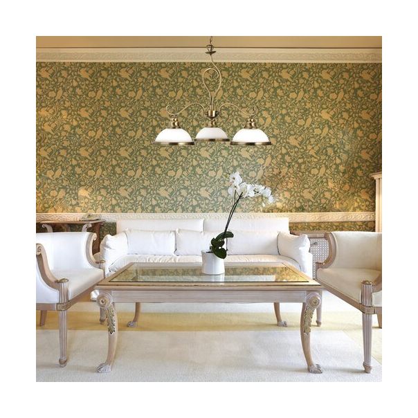 Rabalux Luster Elisett E27 3x MAX 60W bronzana (2753) - 2753