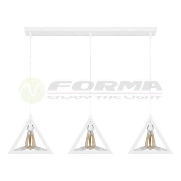 FORMA Viseća lampa 3xE27 F7204-3V WH - 003655
