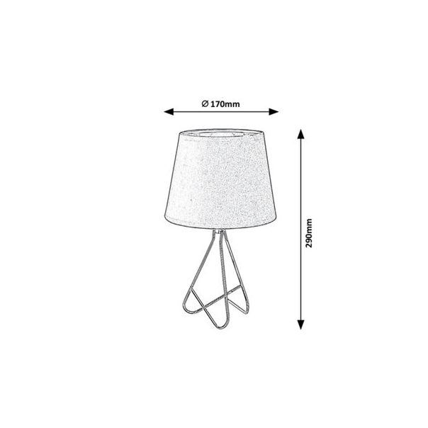 RABALUX Stona lampa Blanka  E14 40W - 2774