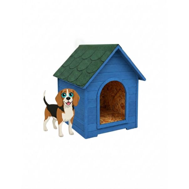 STRALE Kućica za pse 50x65x75cm  LUX Blue - EP3196624