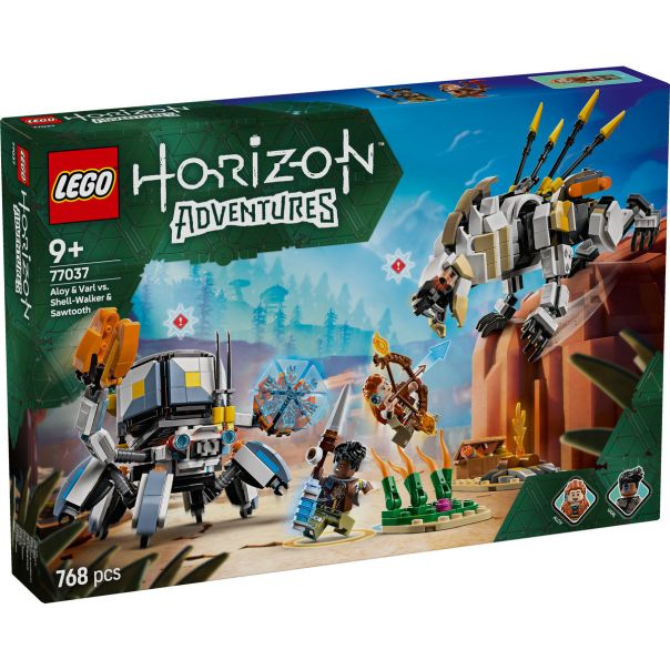 LEGO 77037 Aloj i Varl protiv Šel-vokera i Sabljozubog - 282022