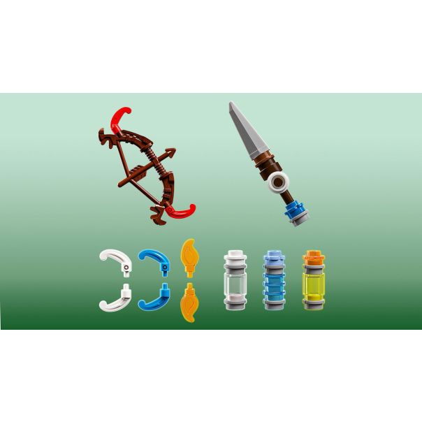 LEGO 77037 Aloj i Varl protiv Šel-vokera i Sabljozubog - 282022